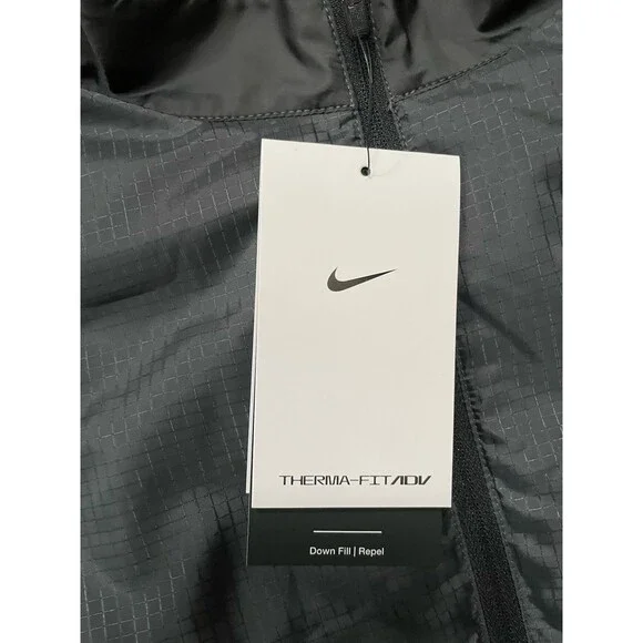 Nike Therma-Fit ADV Repel Golf Vest Black Anthracite Men’s Sz Medium FQ0447-010 - Picture 4 of 11